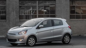 Silver 2015 Mitsubishi Mirage