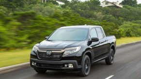 2019 Honda Ridgeline driving down country road