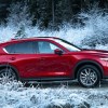 2019 Mazda CX-5 driving in snow