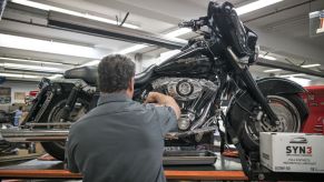 Inside A Harley-Davidson Inc. Dealership As Motorcycle Maker Contemplates Move Overseas