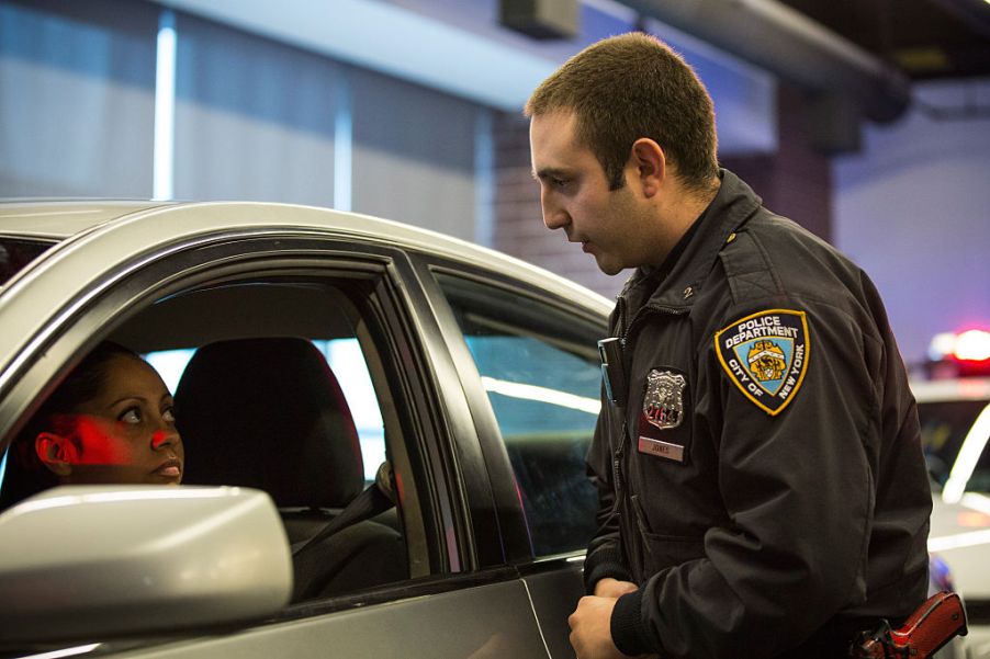 Police traffic stop