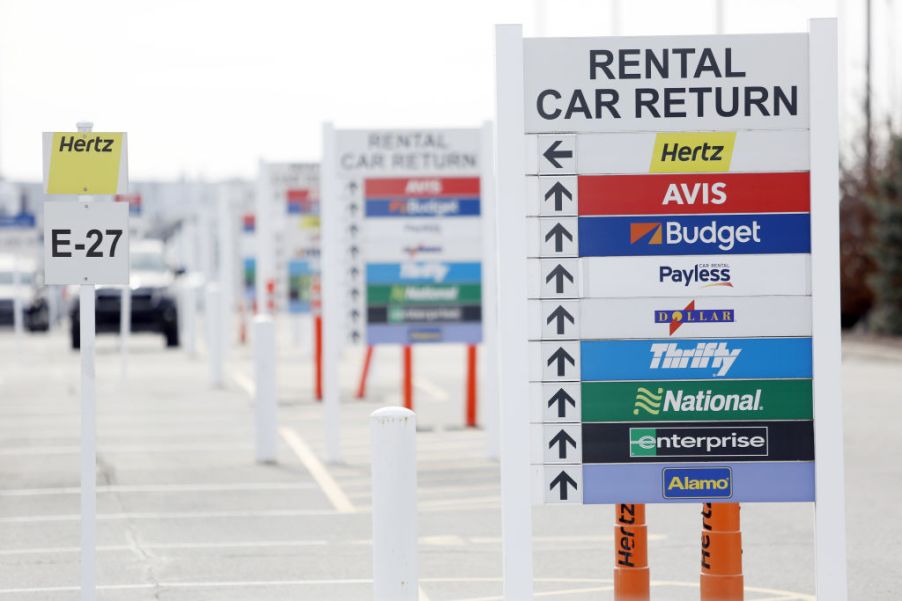 Renting a car