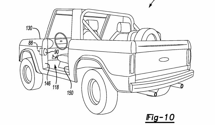 2020 Ford Bronco detachable doors