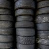 Stacks of old, used tires