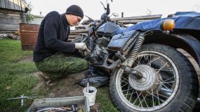 Easy to repair motorcycles