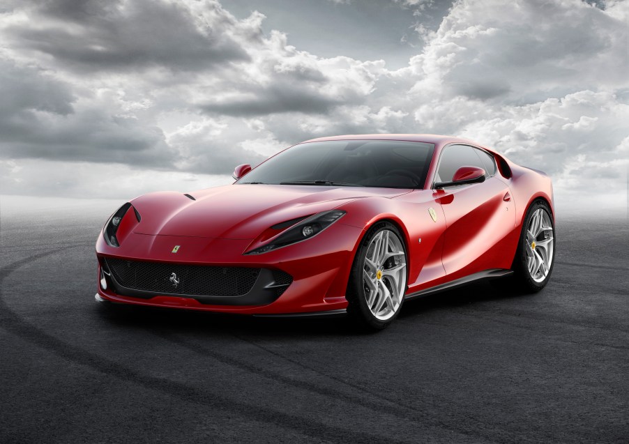 Ferrari 812 Superfast in red