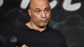 Joe Rogan performing stand-up comedy