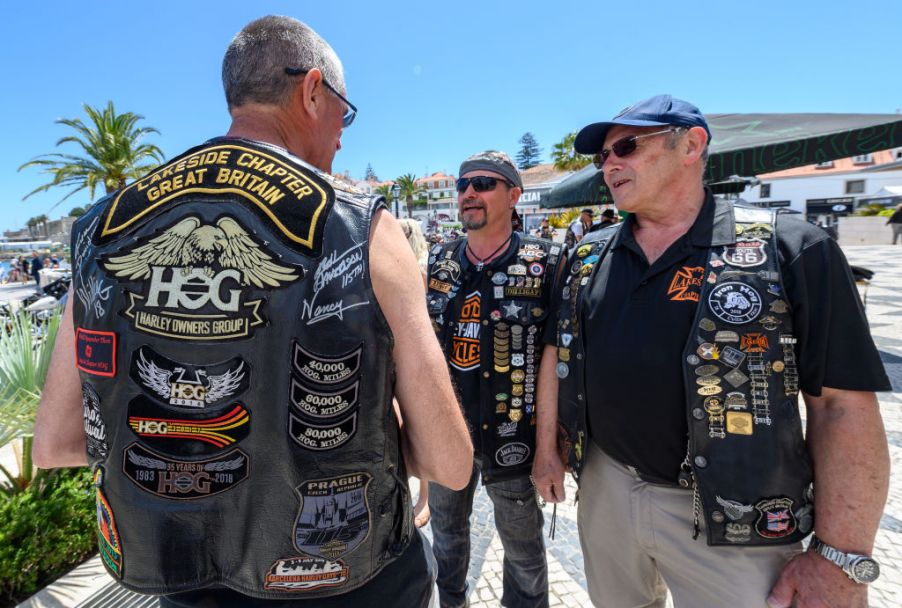 Owners and fans of legendary Harley-Davidson motorcycles gather at the 28th Annual European Harley Ralley