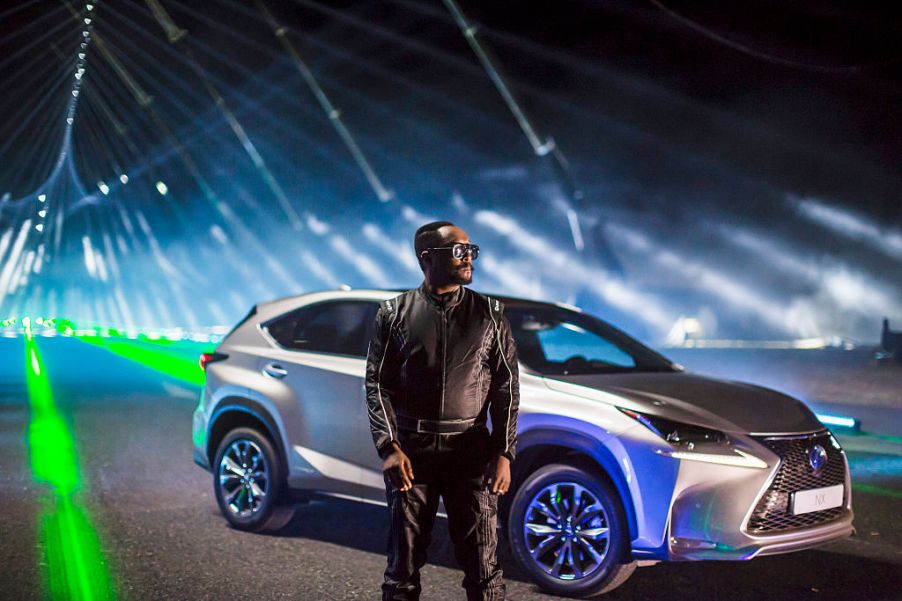 Will.i.am's tacky car