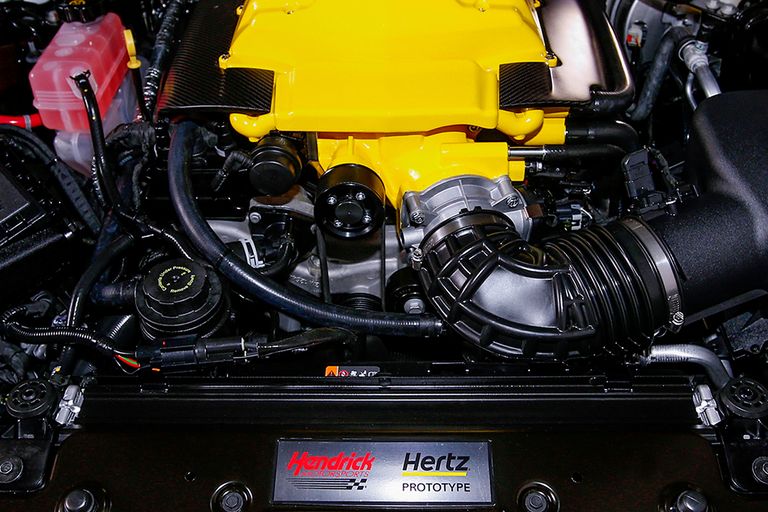 Hertz Special Edition engine and plaque