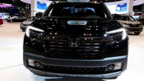 2017 Honda Ridgeline is on display at the 109th Annual Chicago Auto Show