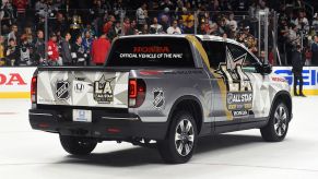 The 2017 Honda Ridgeline that was given to NHL All-Star MVP