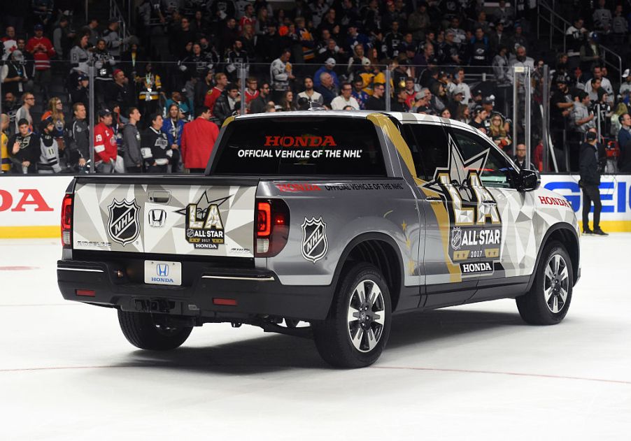 The 2017 Honda Ridgeline that was given to NHL All-Star MVP