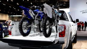 2018 Nissan Titan XD is on display at the 110th Annual Chicago Auto Show