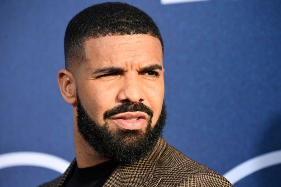 Celebrity/rapper Drake on the red carpet.