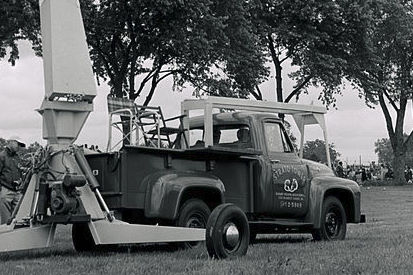 1955 Ford 1-Ton Pickup | Getty