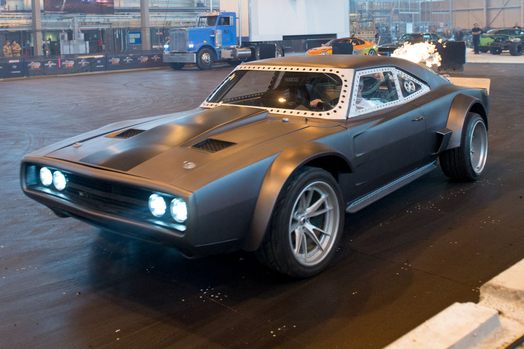 1970 Dodge Charger R/T used on screen by Vin Diesel as the signature car of his character Dominic Toretto in The Fate of The Furious (2017)  | Ollie Millington/Getty Images