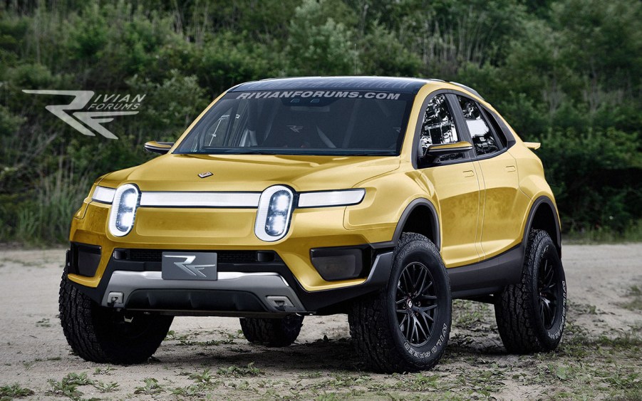 Rivian Rally EV render