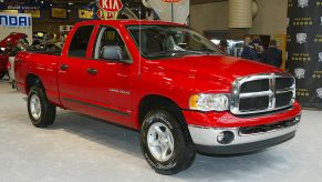 Dodge Ram 1500 SLT Quad Cab 4 x4 at the 2003 Canadian International Auto Show