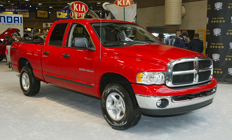 Dodge Ram 1500 SLT Quad Cab 4 x4 at the 2003 Canadian International Auto Show