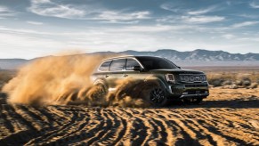 2020 Kia Telluride off-roading in sand