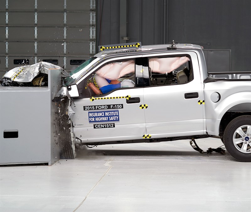 IIHS Crash Test Ford F-150 | IIHS