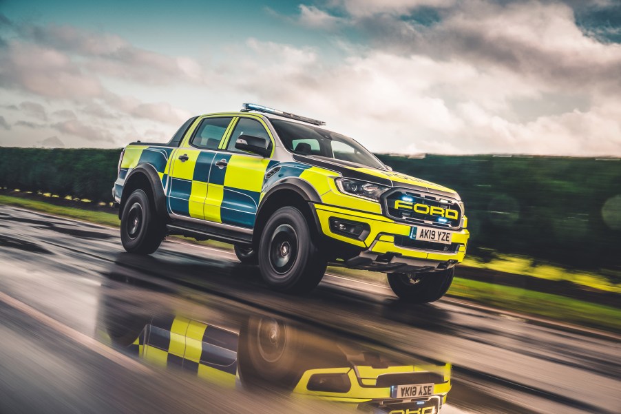 Ford Ranger Raptor European Police Car