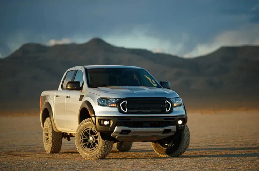 2020 Ford Ranger RTR parked in desert