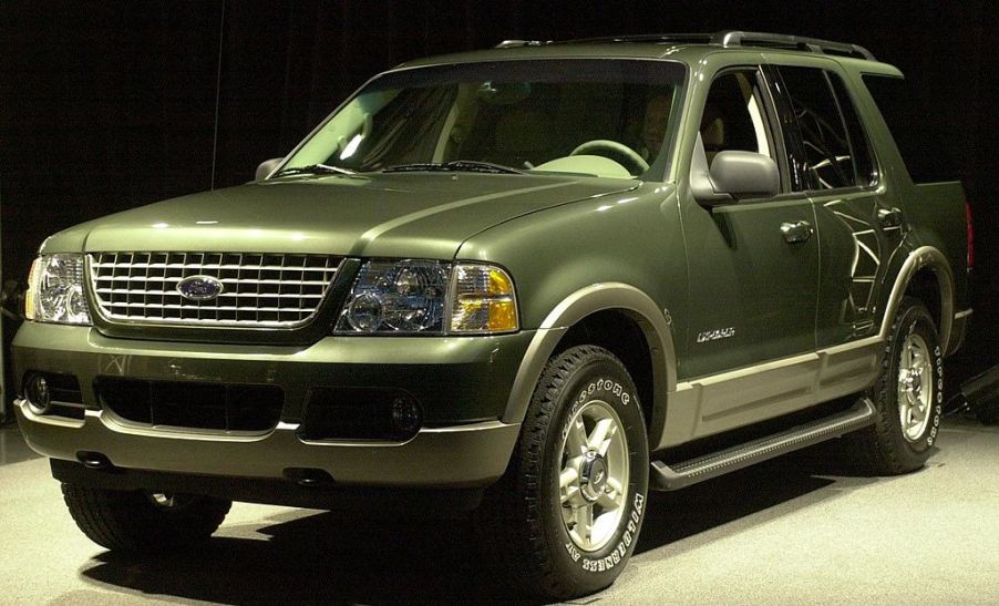 Green 2002 Ford Explorer