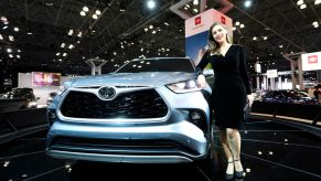 The 2020 Toyota Highlander at the 2019 New York International Auto Show