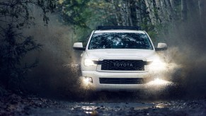 2020 Toyota Sequoia off-roading