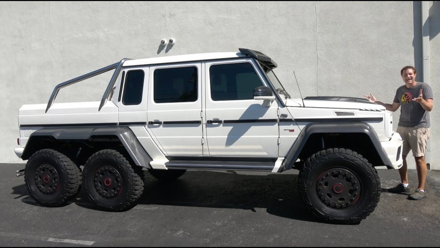 Doug Demuro with the Mercedes-Benz G-Wagon 6x6 (G 63 AMG 6x6)