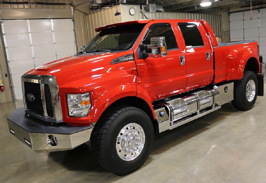 Ford F-650 SuperTruck side