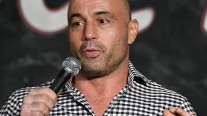 Joe Rogan performing stand-up comedy