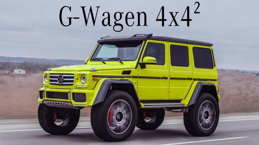 Mercedes G550 4x4 Squared