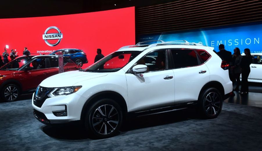 The 2020 Nissan Rogue on display at Automobility LA