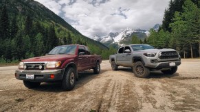 1998 Toyota Tacoma vs 2017 Toyota Tacoma TRD Pro