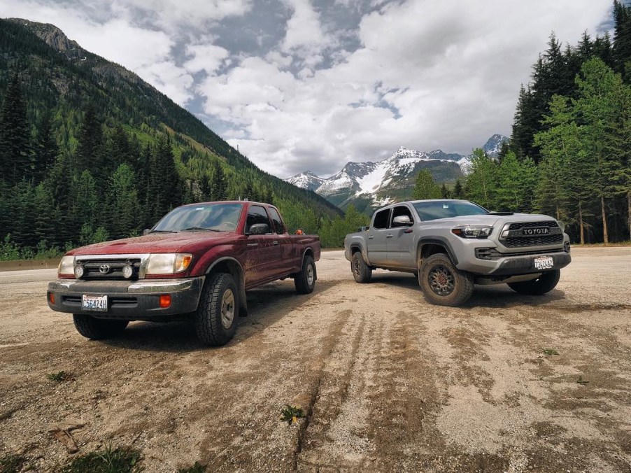 1998 Toyota Tacoma vs 2017 Toyota Tacoma TRD Pro