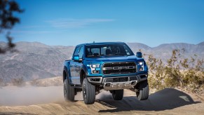 2019 Ford F-150 Raptor with Fox Live Valve electronic shocks