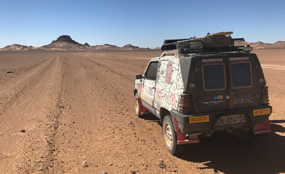 Fiat Panda 4x4 at Panda Raid 2017