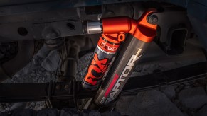 Fox Live Valve electronic shocks prototype on 2019 Ford F-150 Raptor