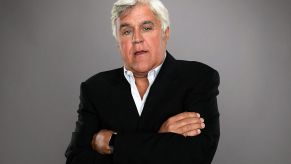 Jay Leno poses for a headshot