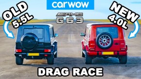 Old vs. new Mercedes G63 AMG