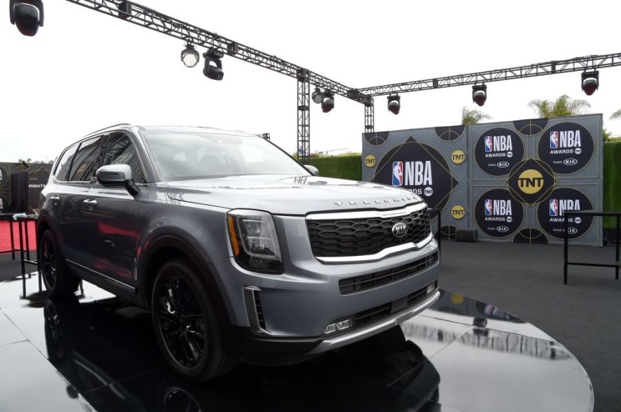 The Kia Telluride at the annual 2019 NBA Awards