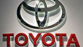 The Toyota corporate logo