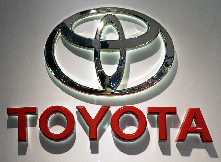 The Toyota corporate logo