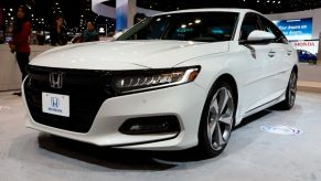 2018 Honda Accord is on display at the 110th Annual Chicago Auto Show at McCormick Place