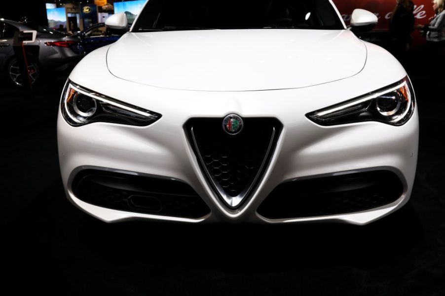 2018 Alfa Romeo Q4 Stelvio is on display at the 110th Annual Chicago Auto Show