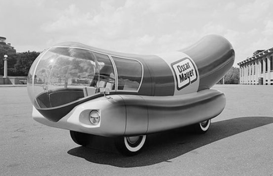 Brooks Stevens Weinermobile design | Oscar Mayer