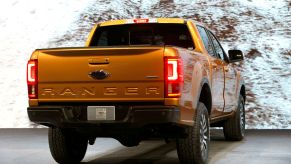 The 2019 Ford Ranger at the North American International Auto Show